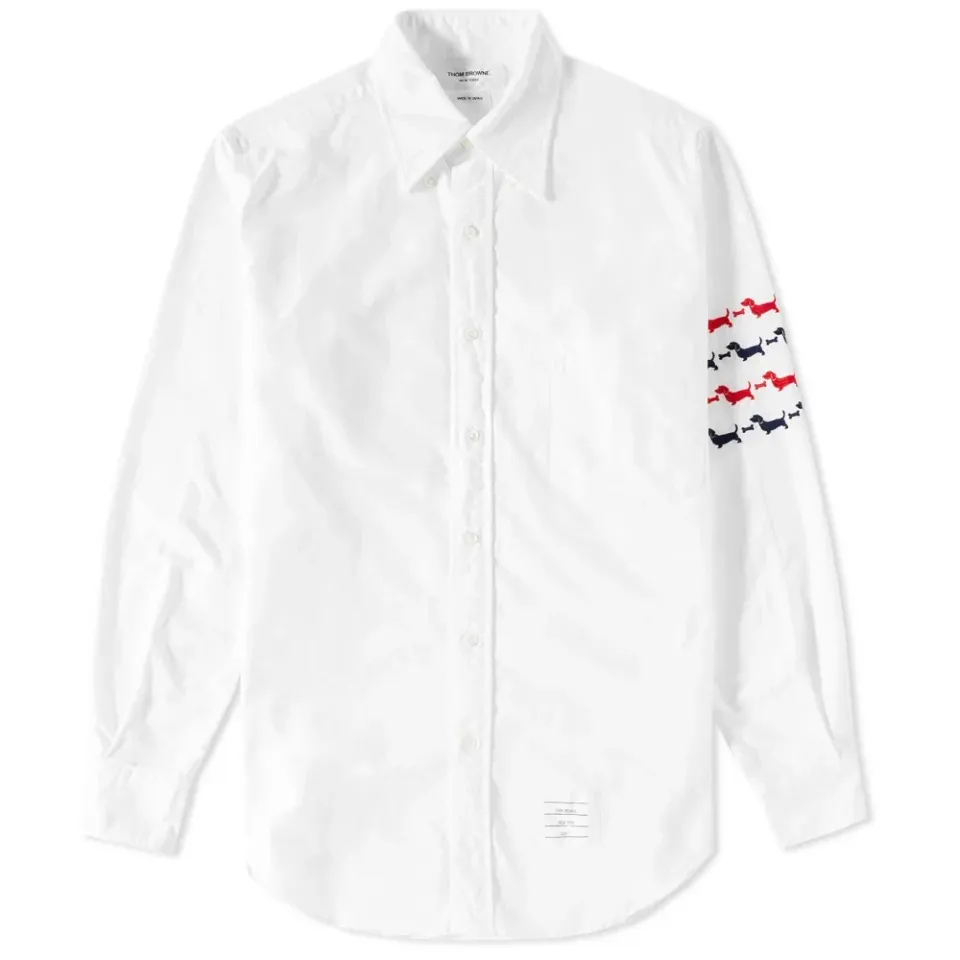 Hector Embroidered Arm Stripe Shirt