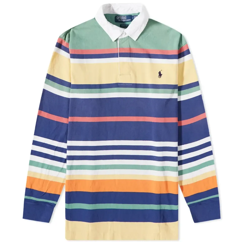Multi Striped Rugby Shirt