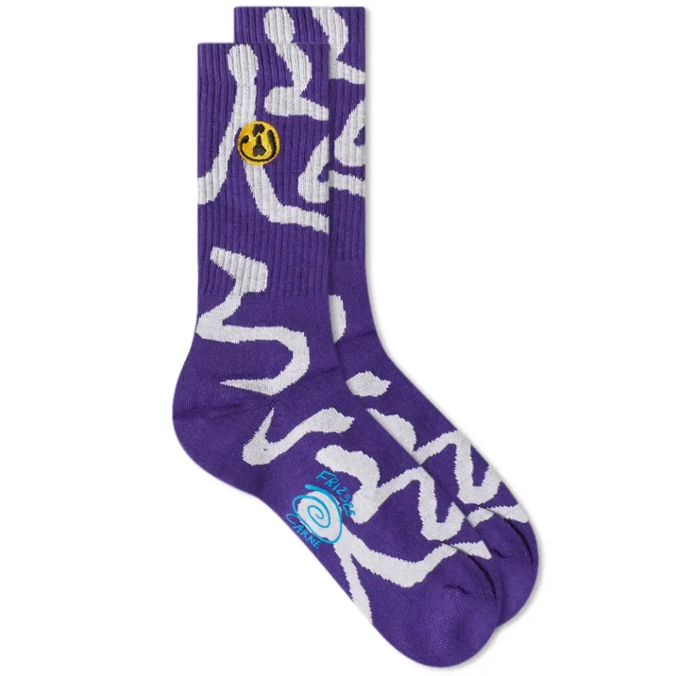 x Frizbee Ceramics Twisted Feet Socks