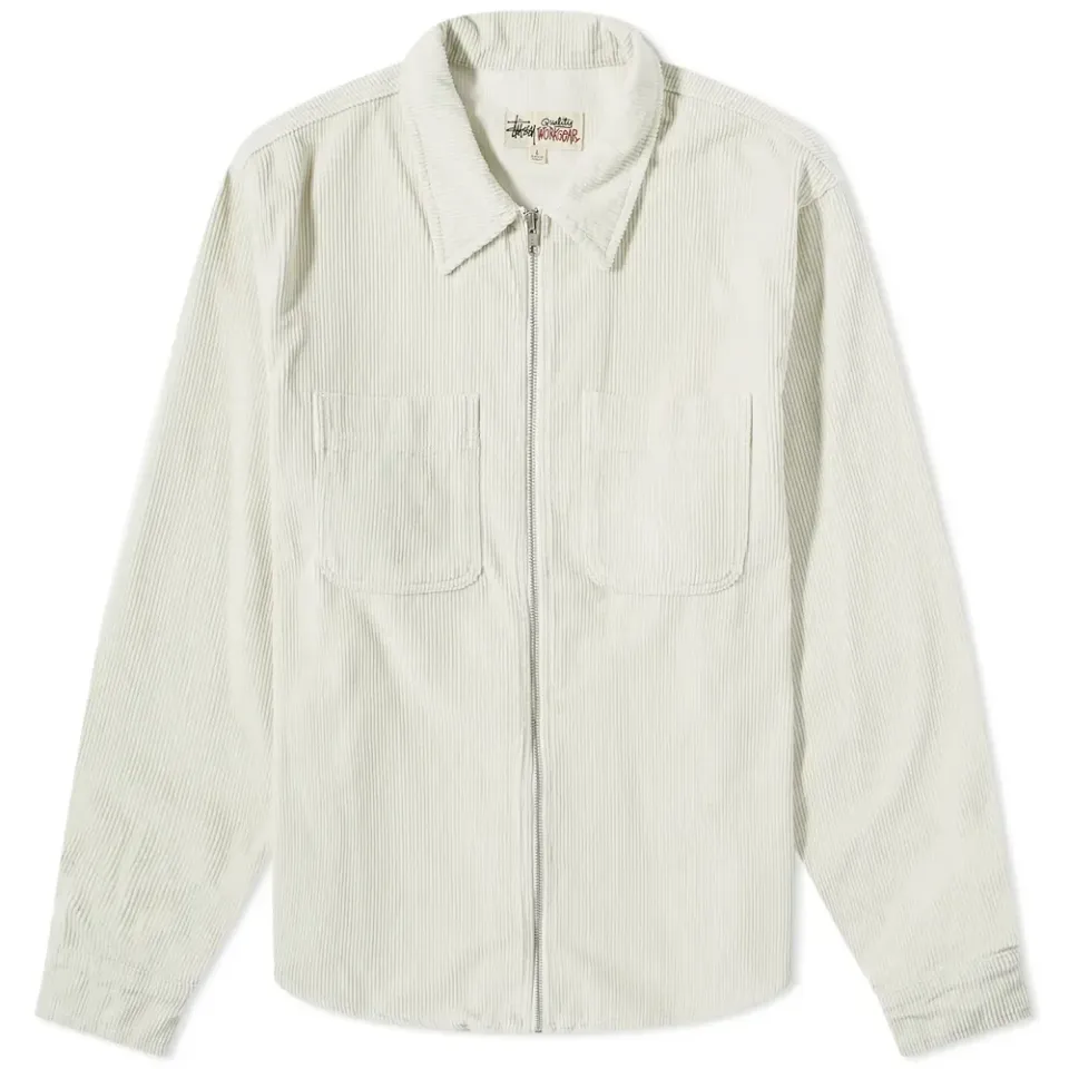 Wide Wale Cord Zip Shirt