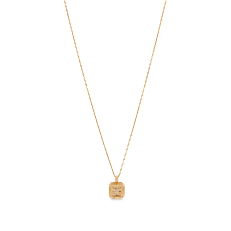 Star Ridge Pendant Necklace