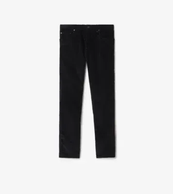 Corduroy Trousers in Twilight blue - Men, Cotton