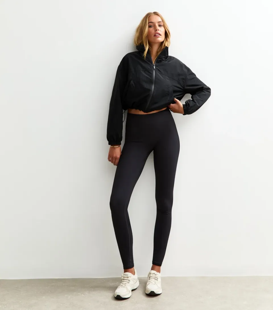 Women's Tall Black Seamless Leggings