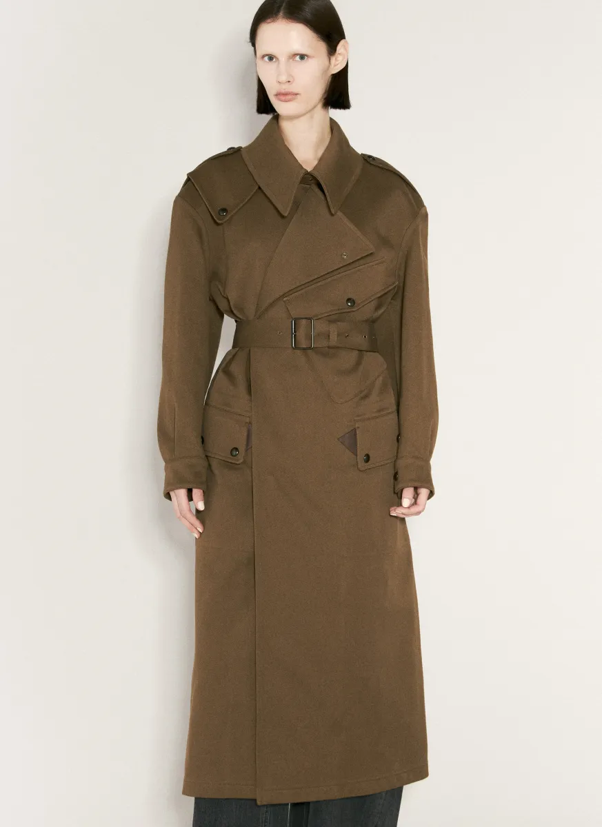 Twill Trench Coat