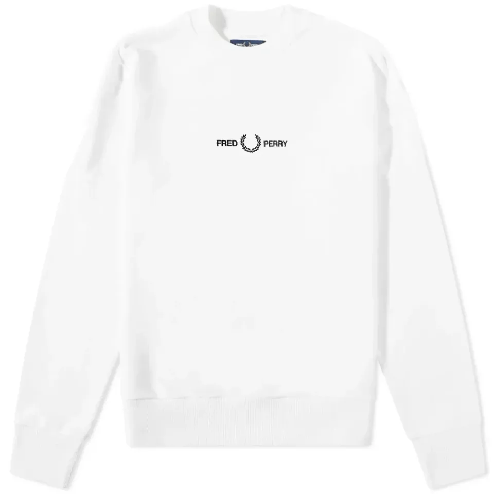 Embroidered Crew Sweat