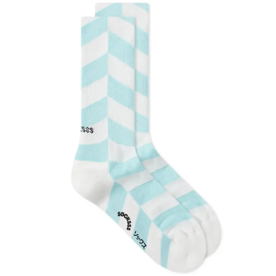 Bold Herringbone Socks
