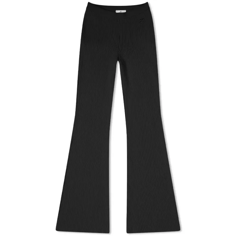 Classic Flared Rib Trouser
