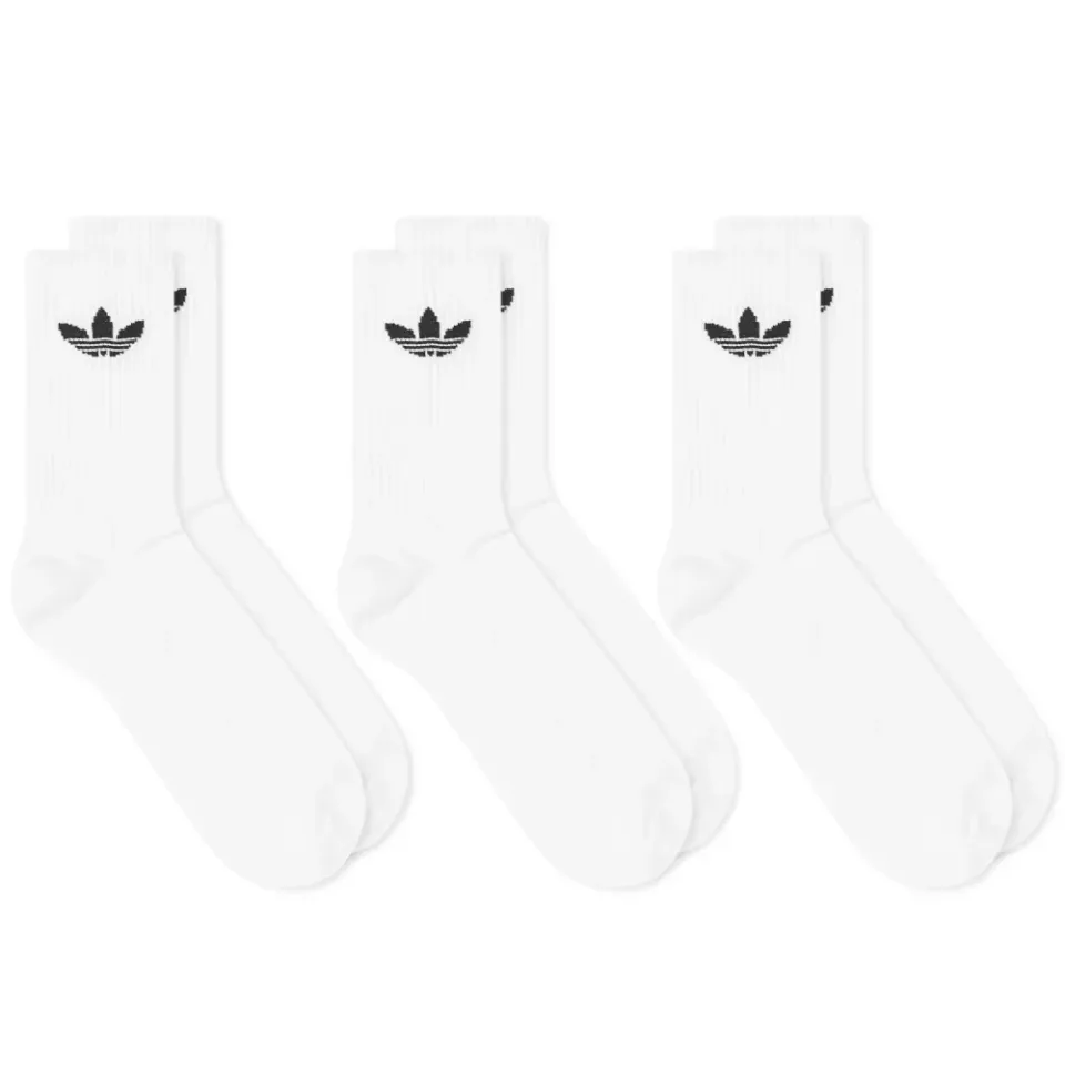Trefoil Crew Sock - 3 Pack