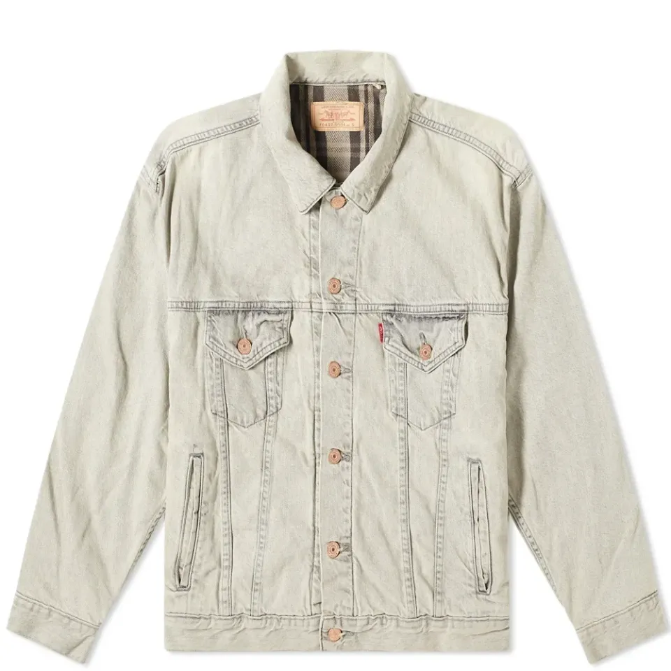 Levi's Vintage Clothing Back Embroidered Denim Trucker