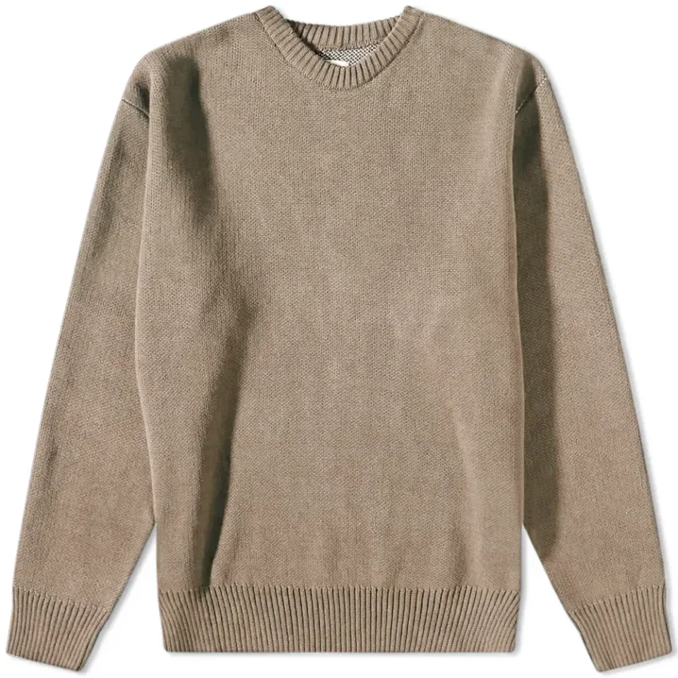 Elbow Logo Crew Knit