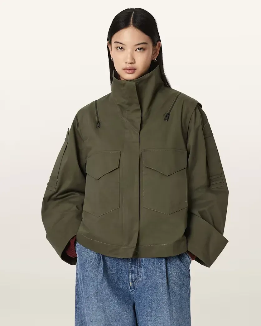 Leighton Cotton Utility Jacket