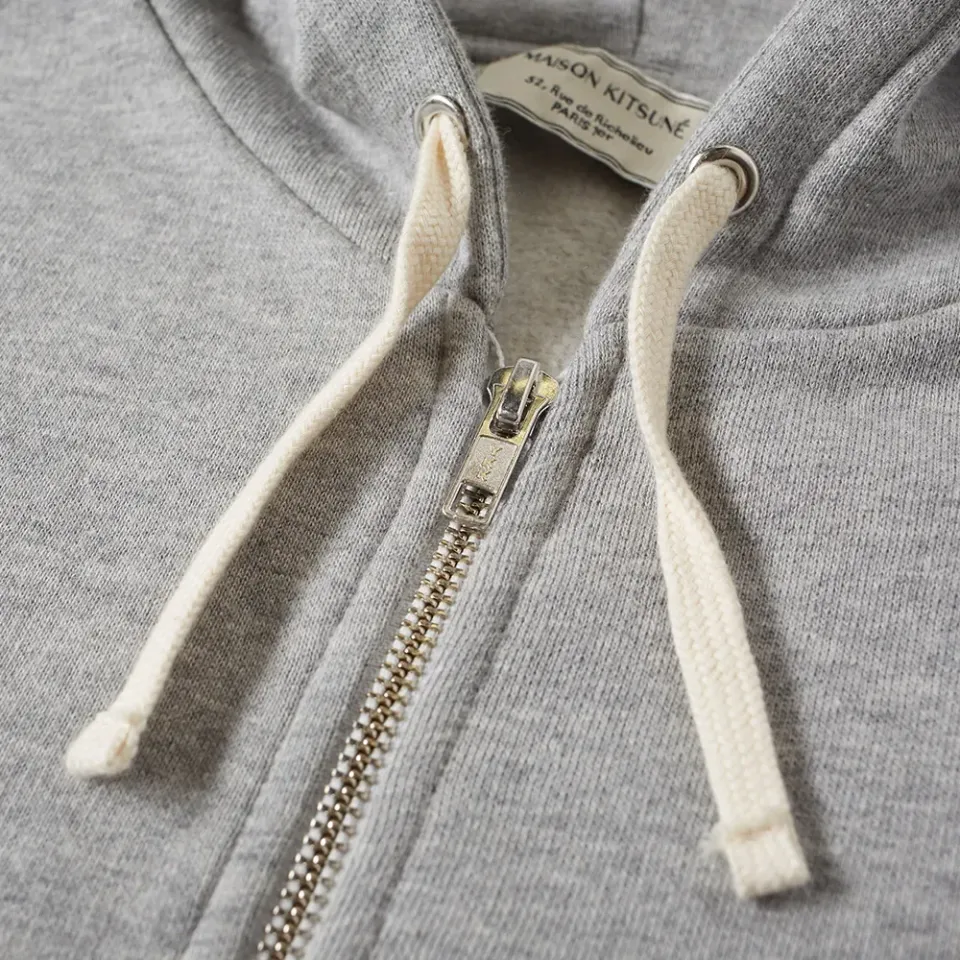 Maison Kitsuné Tricolour Fox Zip Hoody