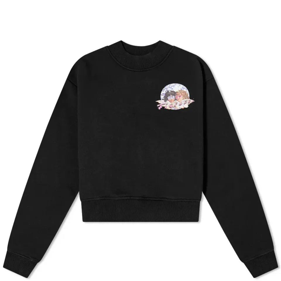 Disco Angels Crop Sweat
