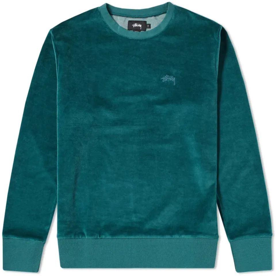 Velour Crew Sweat
