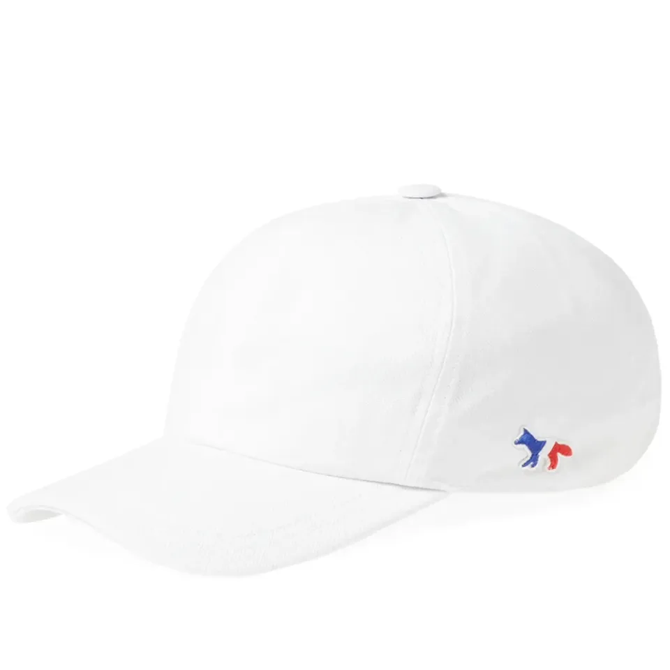 Maison Kitsuné Tricolour Fox 6 Panel Cap