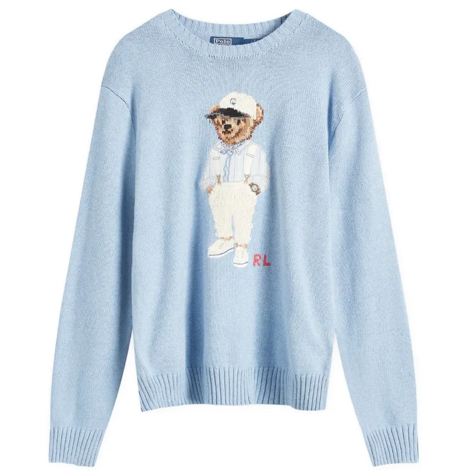 Hemingway Bear Crew Neck Jumper