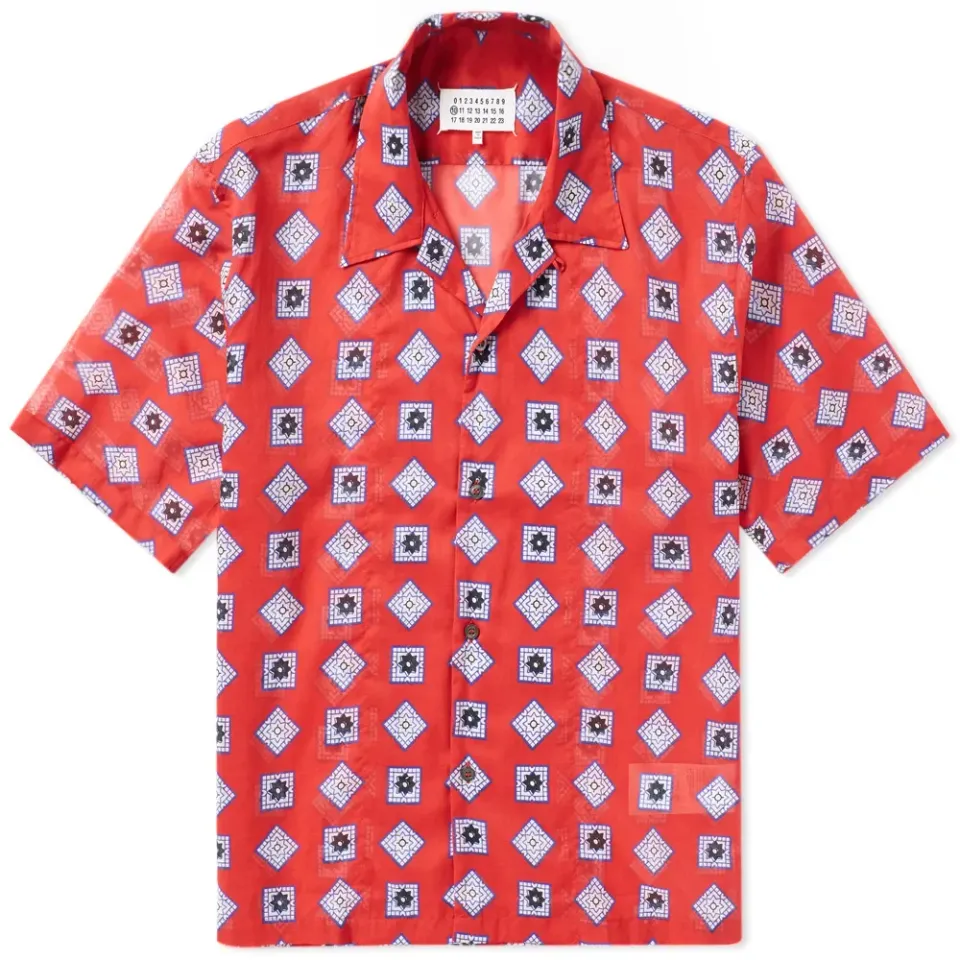 10 Printed Muslin Vacation Shirt